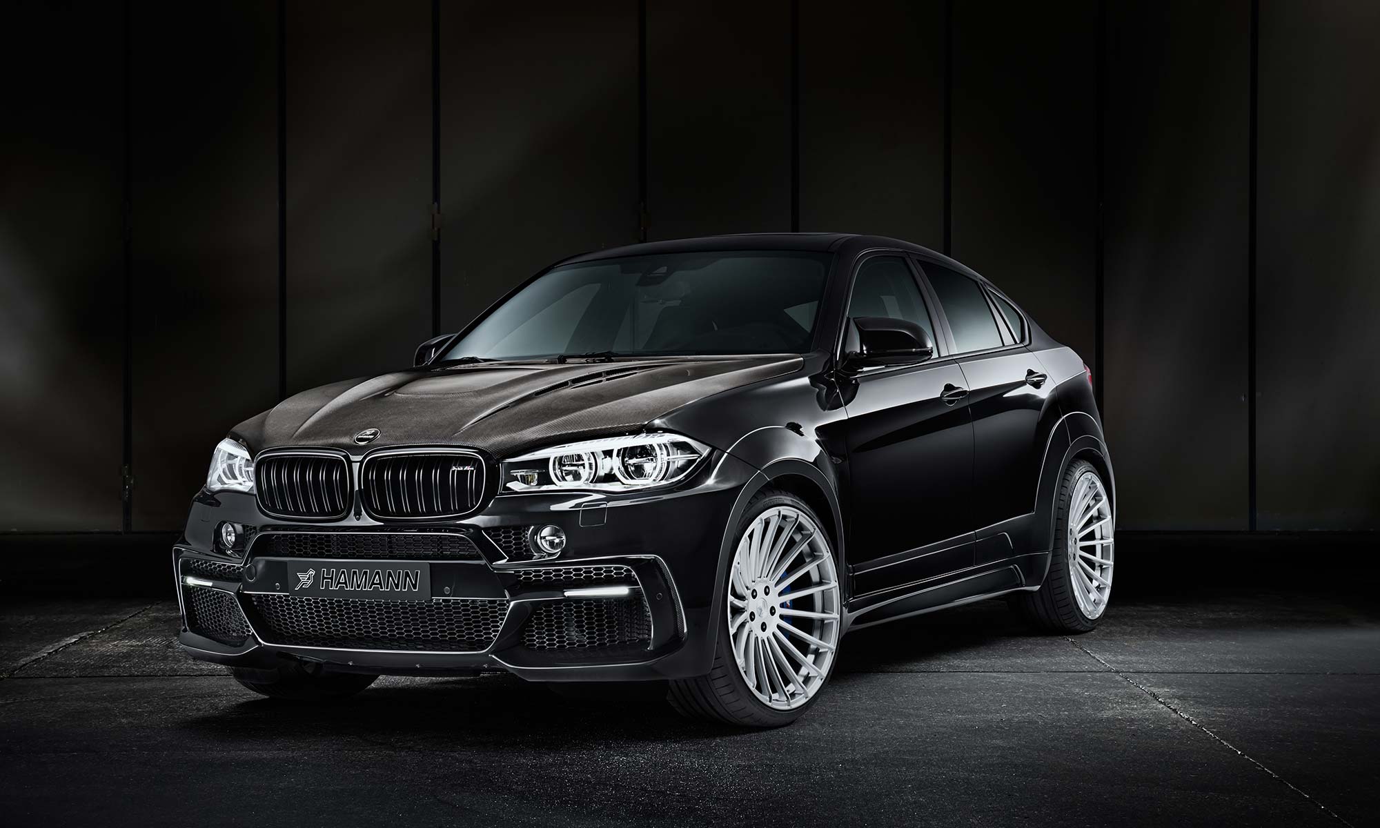 Bmw X6 2022 Black Wallpaper