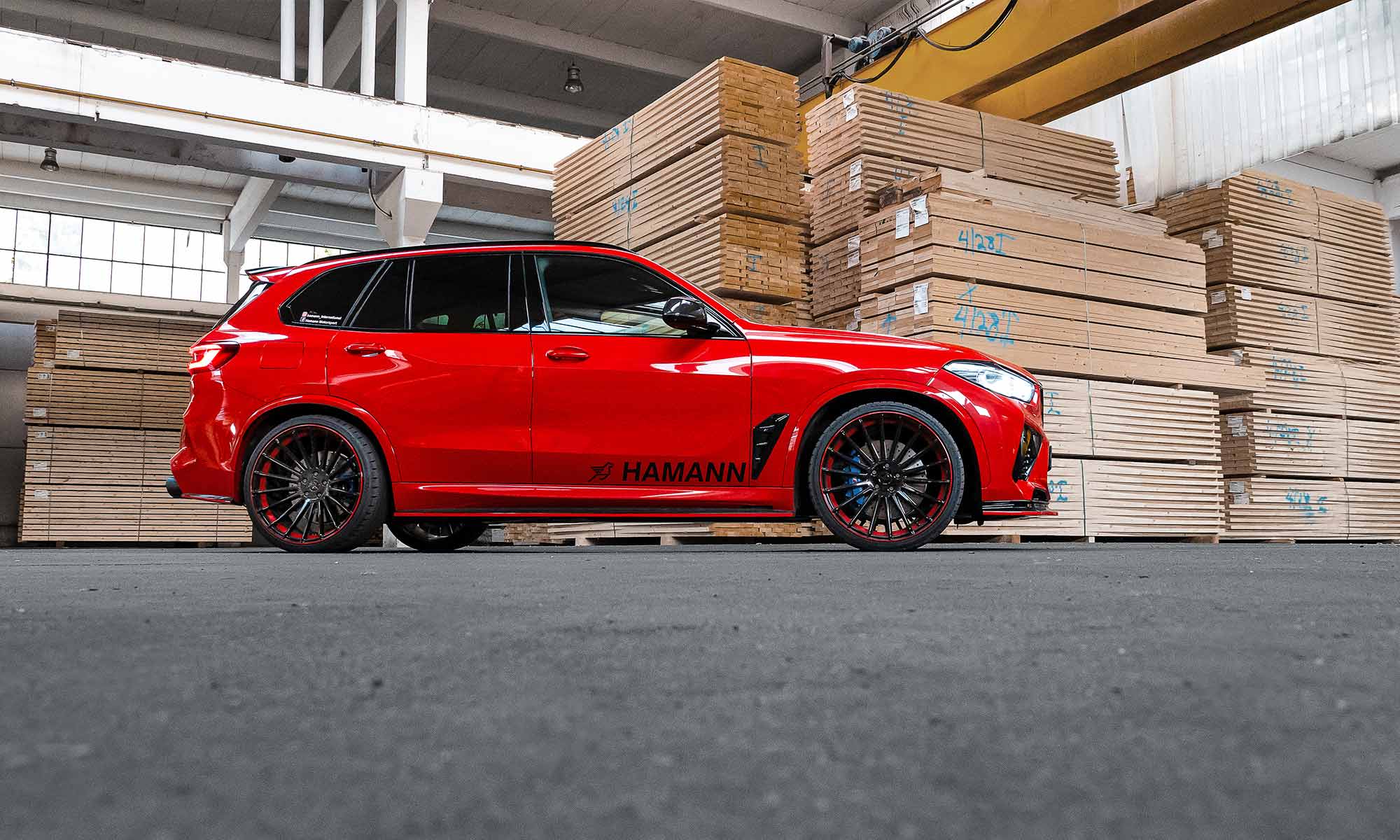 Foto: Der neue BMW X5 M Competition (F95). Mittelkonsole mit